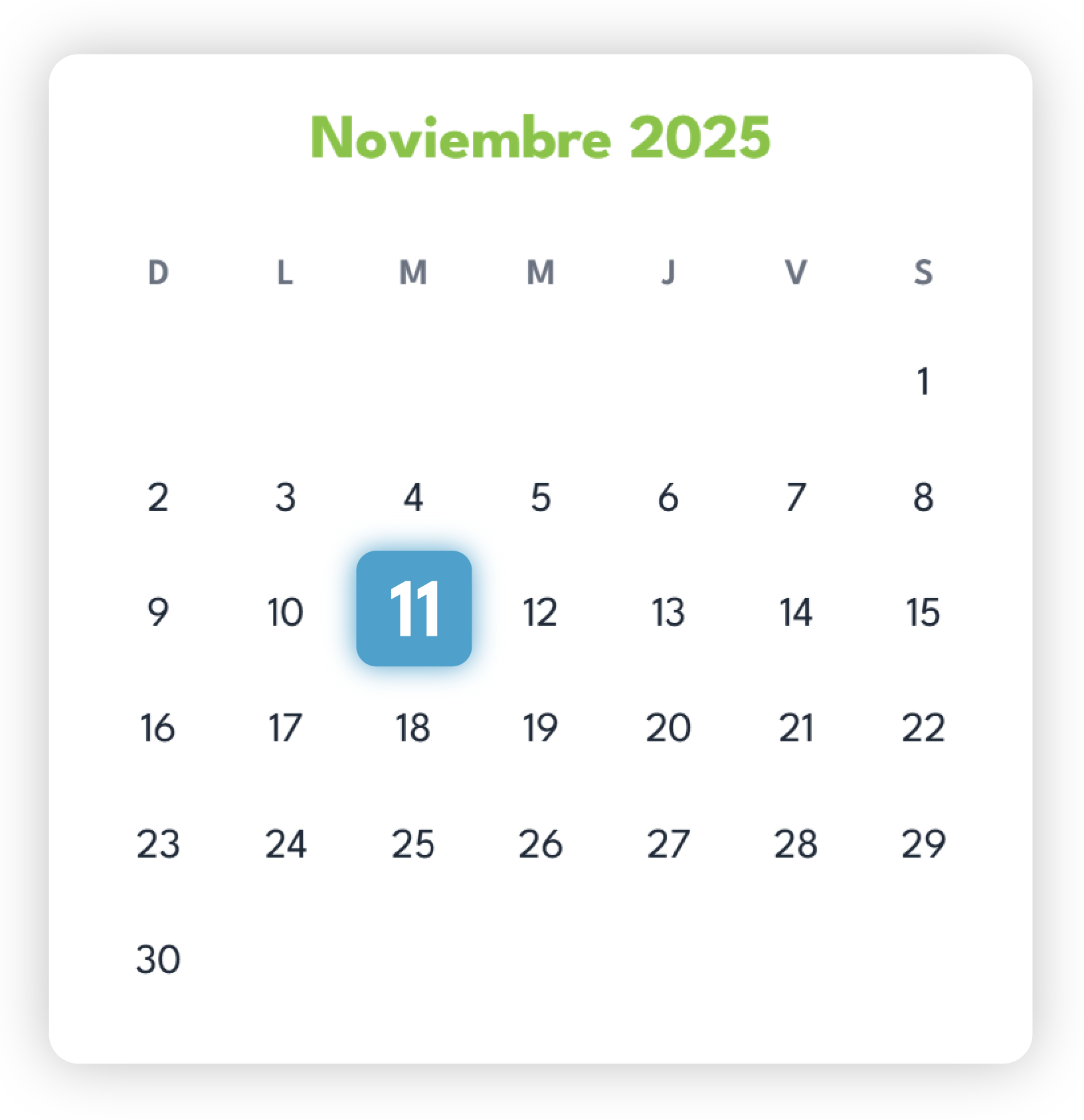 Publicación de finalistas